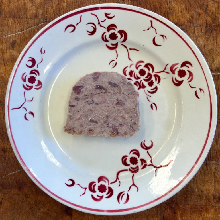 Rillettes van tamme eend ±500 gr.